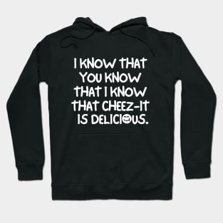 Cheez-it is delicious. Hoodie